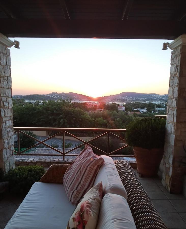 Villa Vena Palaia Fokaia Bagian luar foto